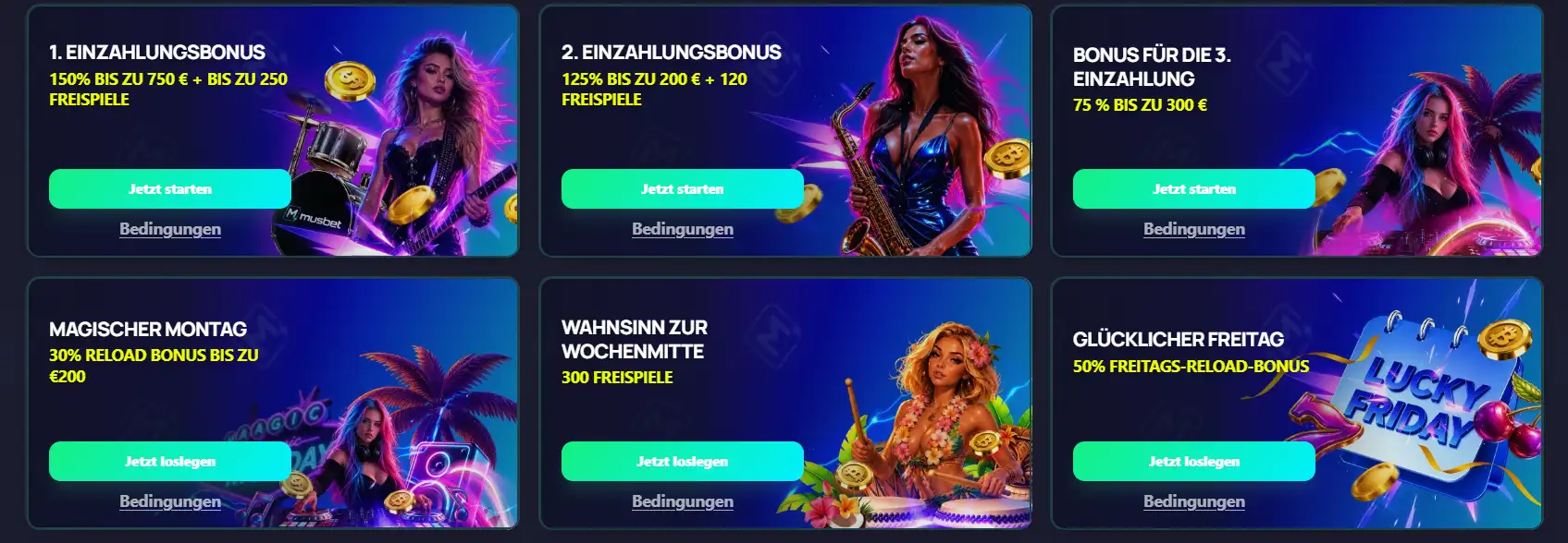 musbet casino werbeaktionen